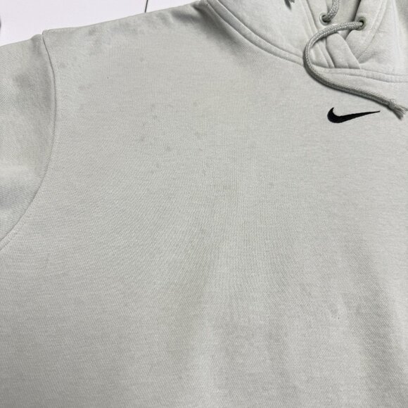 Nike Center Check Hoodie Sweatshirt Mens Small Embroidered Check Logo - Picture 4 of 15